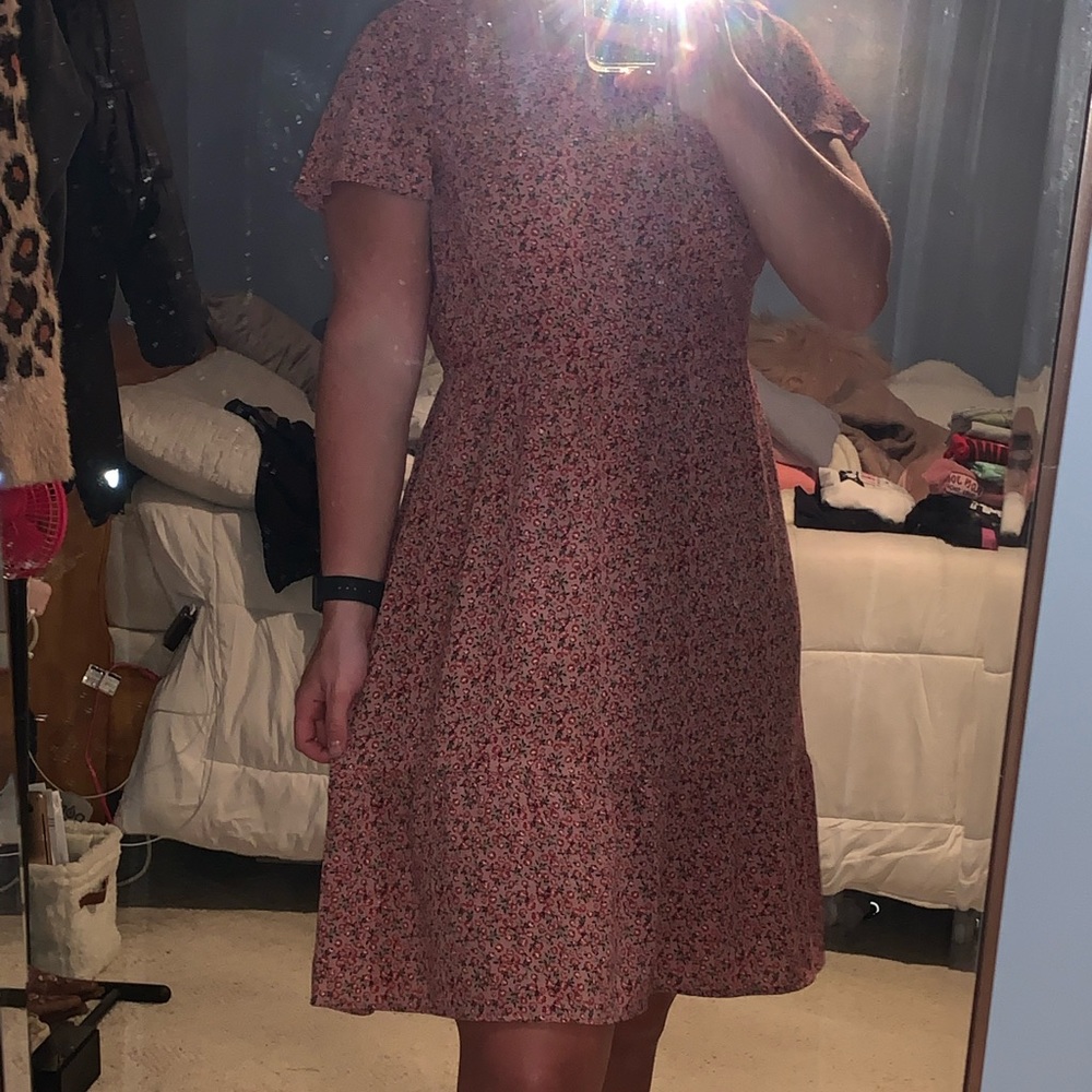 Square neck summer dress!